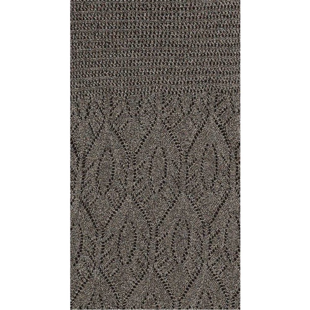 Misa Salma Knit Midi Dress Gold Womens XS Cocktail Metallic Black Sleeveless - Picture 3 of 8